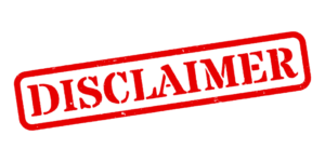 Disclaimer
