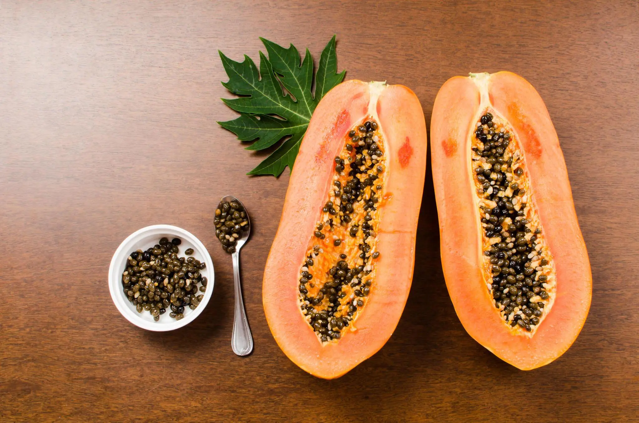 Papaya or pawpaw seeds