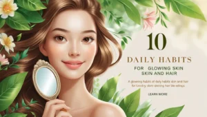 Top 10 Daily Habits for Glowing Skin and Hair