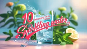 Sparkling Water or Carbonated water