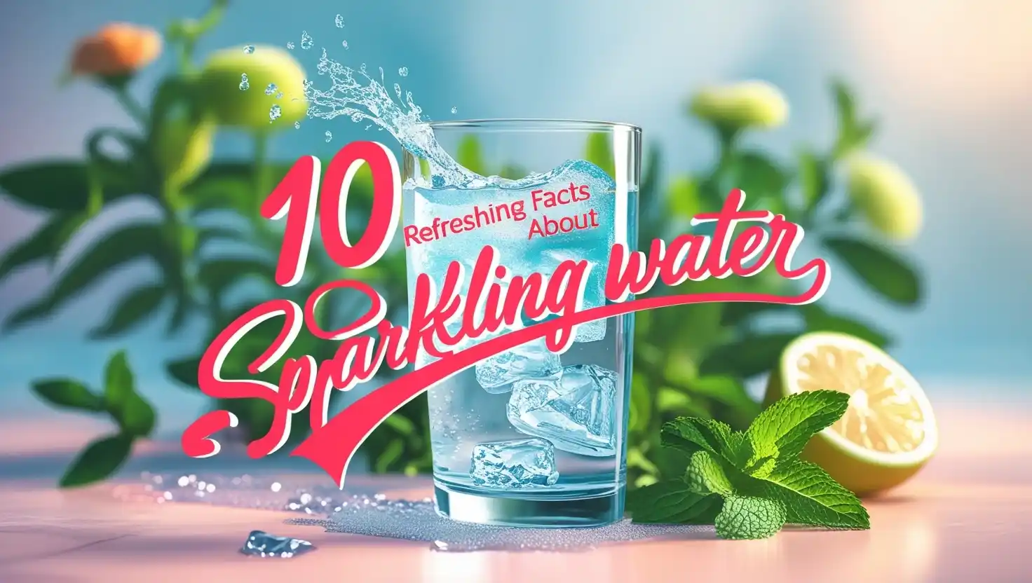 Sparkling Water or Carbonated water