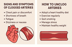 Clogged Arteries: Signs, Symptoms, Prevention & Foods 3 Exercise Tips for Heart Health