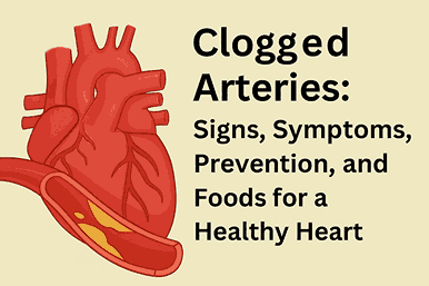 Clogged Arteries Signs, Symptoms, Prevention & Foods