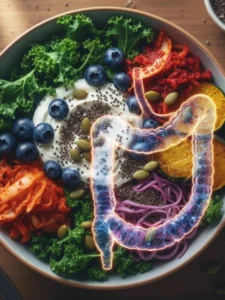 gut health, microbiome, digestion, immunity, mental health, probiotics, healthy gut